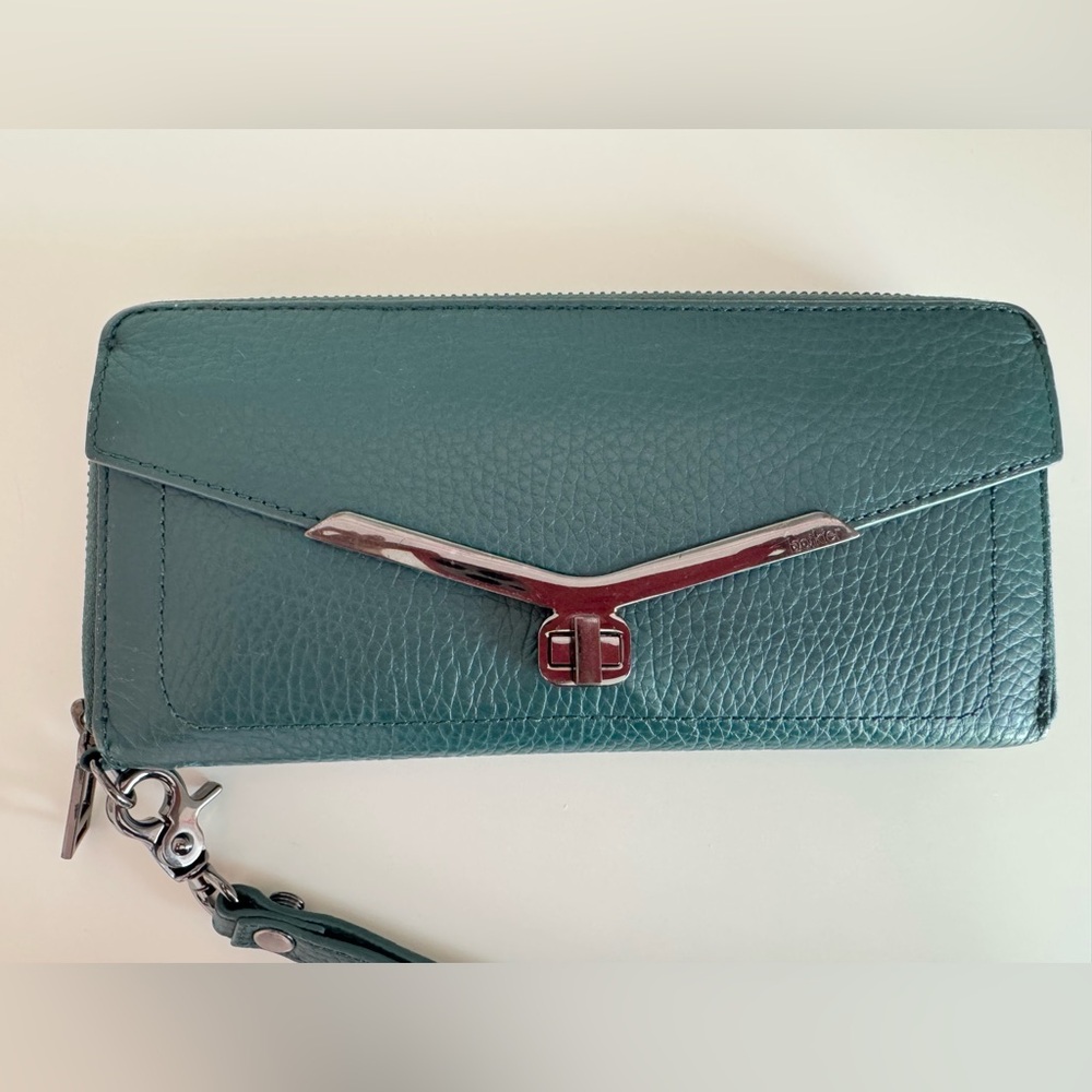 Botkier leather wristlet wallet